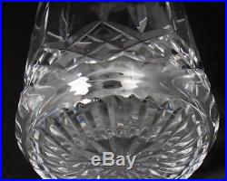 Set of 4 Vintage Signed Waterford Crystal Lismore Roly Poly Whiskey Glasses 9oz