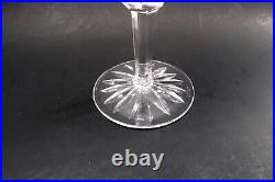 Set of 4 WATERFORD Shandon 7 1/4 Crystal Wine Glasses / Water Goblets Nice Lot