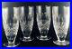Set of 4 Waterford COLLEEN SHORT (Cut) STEM Iced Tea Glasses 6-3/8 Gothic Mark