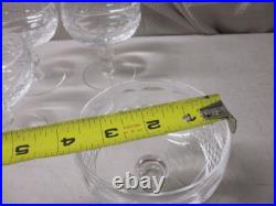 Set of 4 Waterford Champagne Colleen Sherbet Stemware 4.5 in