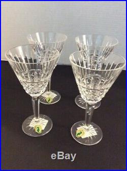 Set of 4 Waterford Crystal 6 1/2 MAEVE CLARET Wine Glasses New In Box