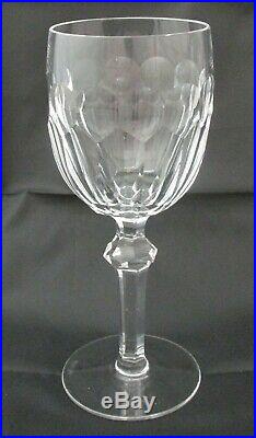 Set of 4 Waterford Crystal Curraghmore Water Goblets Wine Glasses- Excellent