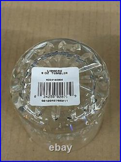 Set of 4 Waterford Crystal LISMORE 9oz. Tumbler Glasses New in Box