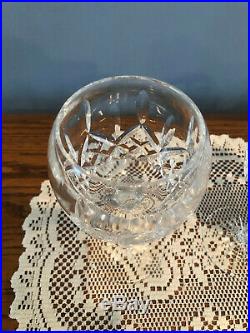 Set of 4 Waterford Crystal Lismore Balloon Wine Glasses Stems