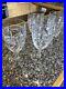 Set of 4 Waterford Crystal Overture Iced Tea / Water / Wine / Beverage Glasses