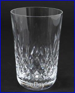 Set of 4 Waterford Irish Crystal Lismore 12 oz Tumbler Glasses 5 Tall