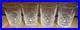 Set of 4 Waterford LISMORE 4 3/8 Double Old Fashioned Glasses Great Condition