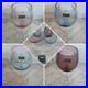 Set of 4 Waterford Marquis All Purpose Polka Dot Multi Color Goblets New in Box