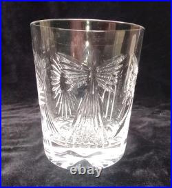 Set of (4) Waterford Millennium Double Old Fashioned Toasting Lowball Glasses