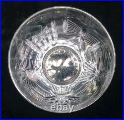 Set of (4) Waterford Millennium Double Old Fashioned Toasting Lowball Glasses