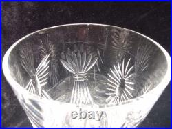 Set of (4) Waterford Millennium Double Old Fashioned Toasting Lowball Glasses