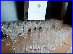 Set of 48 24% lead crystal Godinger Shannon Dublin Water Wine goblet high ball