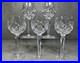 Set of 5 Waterford Crystal Ashling Hock Wine Goblet Glasses 7 3/8