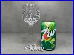 Set of 5 Waterford Crystal Ashling Hock Wine Goblet Glasses 7 3/8