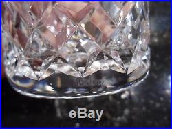 Set of (5) Waterford Crystal Lismore Pattern Old Fashioned Tumblers Glasses
