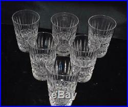 Set of 5 Waterford Crystal Lismore Vodka / Shot Glasses. 3.5H Exc