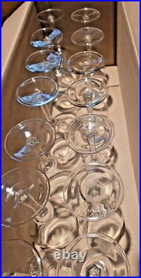 Set of 59 Wine Glasses BEAUTIFUL Party Caterer Restaurant Wedding Gala