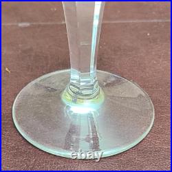 Set of 6 Bohemian 4.75 Inch Cordial Glasses Multi Colors Cut To Clear Crystal Set of 6 Bohemian 4.75 Inch Cordial Glasses Multi Colors Cut To Clear Crystal