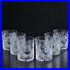 Set of 6 Classic Cut Crystal Rocks Glasses 11 oz Whiskey Scotch