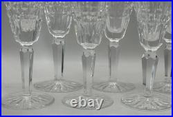 Set of 6 Glenmore Fluted Champagne Glasses by Waterford Crystal Glass 7 1/8