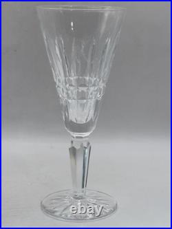 Set of 6 Glenmore Fluted Champagne Glasses by Waterford Crystal Glass 7 1/8