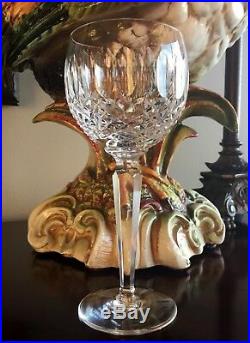 Set of 6 NEW Vintage Waterford Wine Hock Cocktail 7.5 Tall Colleen, 3 Rim