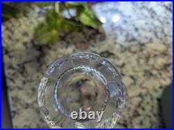 Set of 6 Ralph Lauren Crystal Herringbone 6.25 Highball Heavy Glasses