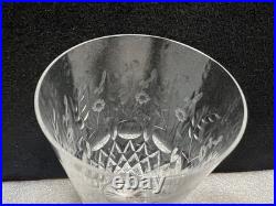 Set of 6 Rogaska Crystal GALLIA Highball Tumbler Glasses 5 3/8