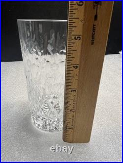 Set of 6 Rogaska Crystal GALLIA Highball Tumbler Glasses 5 3/8