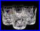 Set of 6 Russian Cut Crystal Rocks Glasses 11 oz Soviet Scotch Whisky DOF