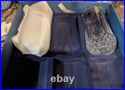 Set of 6 Vintage Cristal D'Arques Longchamp Lead Crystal Tall Glasses NEW FS