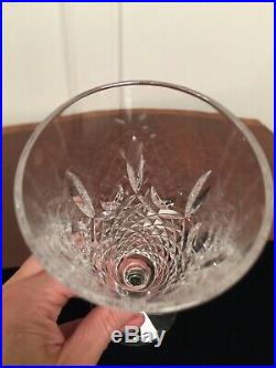 Set of 6 Vintage WATERFORD CRYSTAL Kenmare 8 Champagne Flutes Wine Glasses