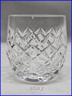 Set of 6 Vintage WATERFORD Crystal 9oz Powerscourt Old Fasioned Tumblers 3 1/2