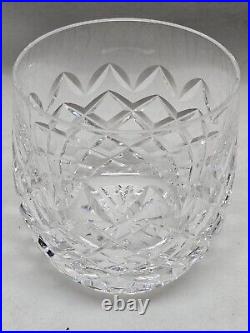 Set of 6 Vintage WATERFORD Crystal 9oz Powerscourt Old Fasioned Tumblers 3 1/2