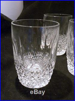 Set of 6 Vintage Waterford Crystal Ireland COLLEEN Short Stem 12 Ounce Tumblers