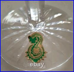 Set of 6 Vintage Waterford LISMORE Crystal Water Goblets Never Used. New In BOX