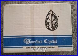 Set of 6 Vintage Waterford LISMORE Crystal Water Goblets Never Used. New In BOX