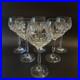 Set of 6 Water Goblets /Glasses 7-5/8, Signed Noritake Rothschild cut crystal