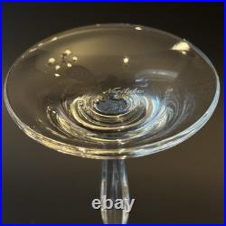Set of 6 Water Goblets /Glasses 7-5/8, Signed Noritake Rothschild cut crystal