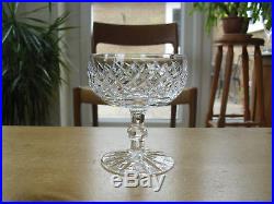 Set of 6 Waterford Crystal Boyne Champagne Coupes/Saucers 4 1/4(11cms)