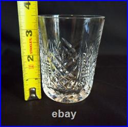 Set of 6 Waterford Crystal'Clare cut' 5 oz Tumblers 3 1/2'' H