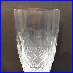 Set of 6 Waterford Crystal Colleen Footed Iced Tea Short Stem Cut Glasses