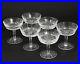 Set of 6 Waterford Crystal Lismore Champagne Coupe Glasses 4-1/8 Tall Sherbet