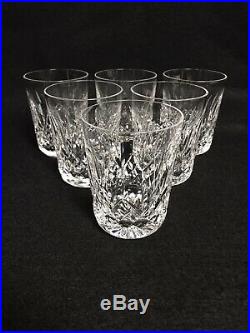 (Set of 6) Waterford Crystal Lismore TUMBLERS. Exc. Cond! IRELAND