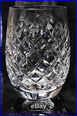 Set of 6 Waterford Crystal Powerscourt 12 Ounce Tumbler Glasses 4 5/8