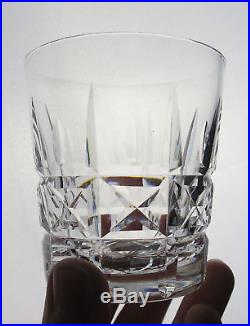 Set of 6 Waterford KYLEMORE Old Fashioned Rocks Tumbler Cut Irish Glass Crystal