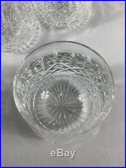 Set of 6 Waterford Lismore Roly Poly Tumbler Old Fashion Crystal Glass