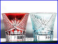 Set of 6pcs WATERFORD Crystal Bohemia Wine Glasses for Whiskey Scotch, Cocktail