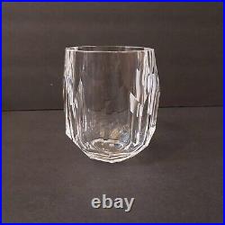 Set of 7 RACHEL ZOE Acrylic Clear Crystal Wine Tumblers Glasses 6oz BPA Free NEW