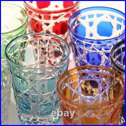 Set of 7 Whiskey Glasses, 10 oz Elegant Glassware for Refined Tastes